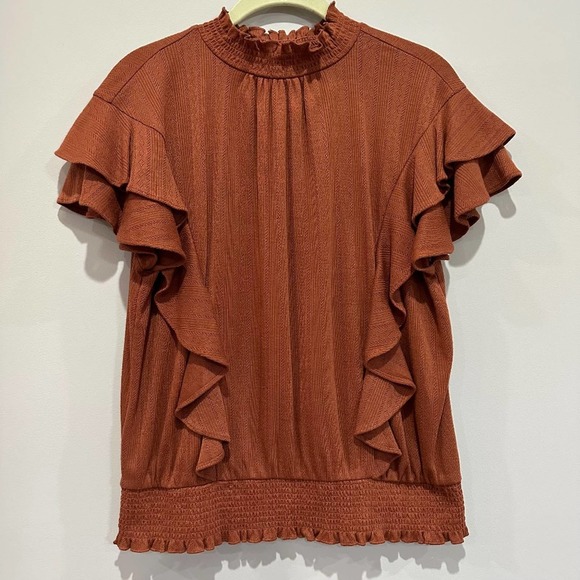 LOFT Tops - ☘️ 50% OFF SALE - Ann Taylor LOFT Ruffle Top, Size Medium